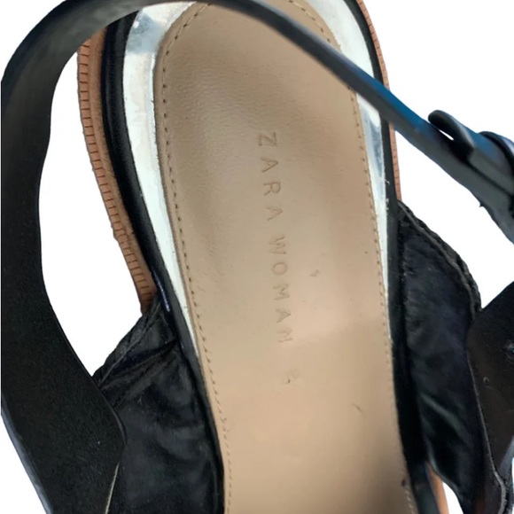 Zara braided sandals Woman size 8.5 - Picture 7 of 9